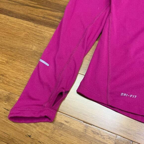 Nike Women's Long Sleeve Top - Pink - Picture 2 of 6